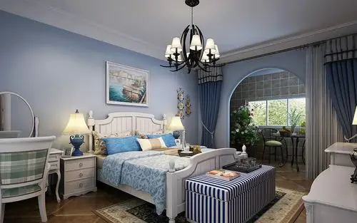 四居室地中海风格卧室