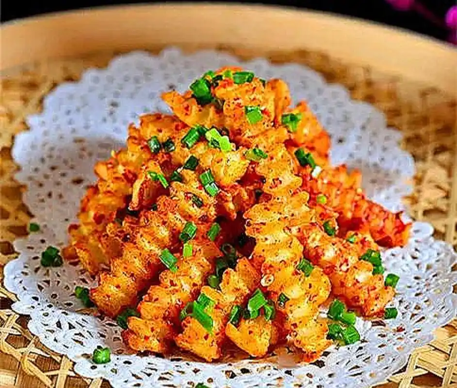 炸洋芋一一云南小吃