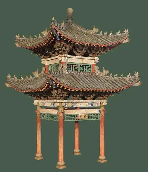 清代 重檐|三维|建筑/空间|大力丸cg - 原创作品 - 站酷 (zcool)