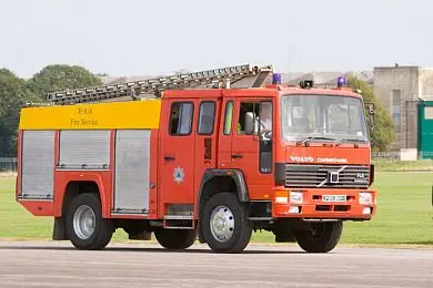 消防车,火灾,萨默塞特,英国