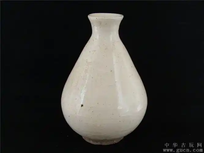 唐代白釉大玉壶春瓶