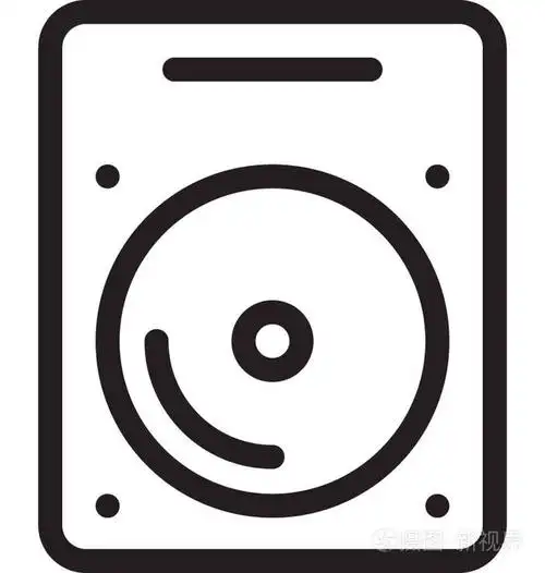 硬盘矢量图标插画-正版商用图片10oy21-摄图新视界