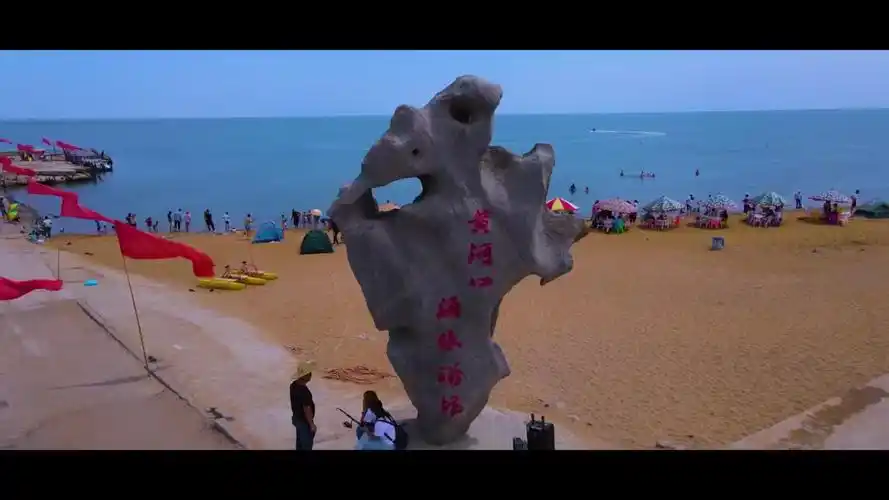 东营网红打卡地漫步黄金沙滩邂逅浪漫孤东海堤