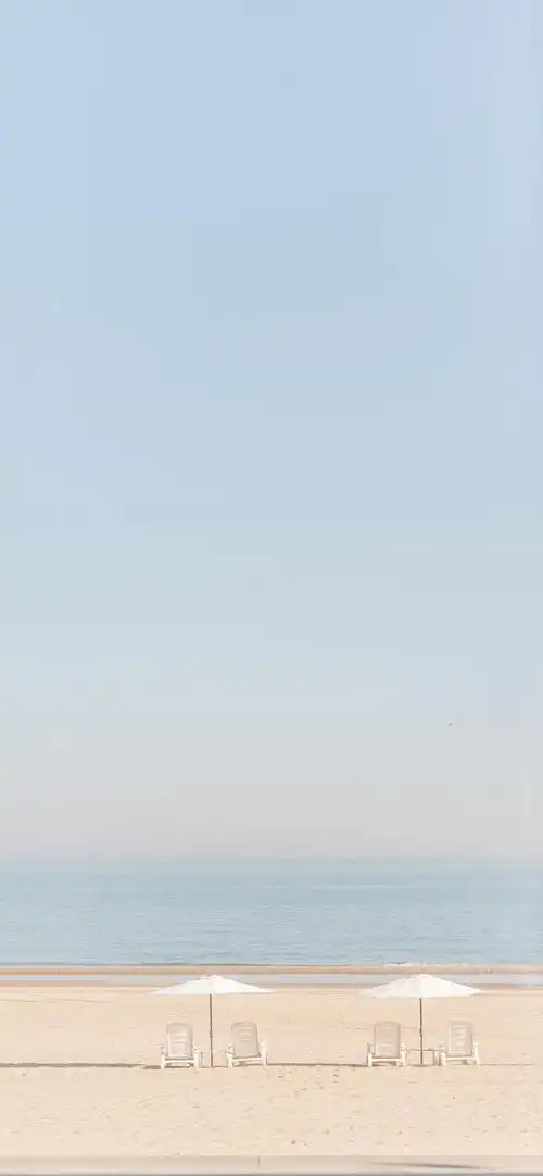 温柔浅色大海沙滩 - 堆糖,美图壁纸兴趣社区