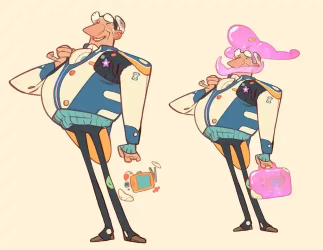 经典美式卡通作品欣赏美国插画师nicholaskole