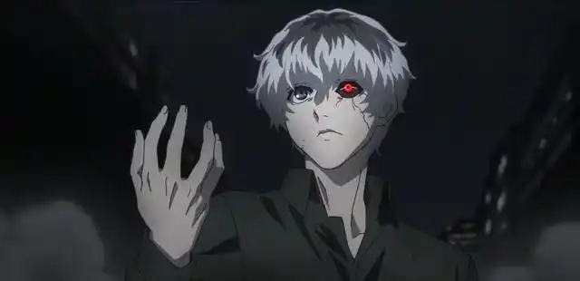 第三形态黑发喰种在动漫当中,金木研因为失去了记忆