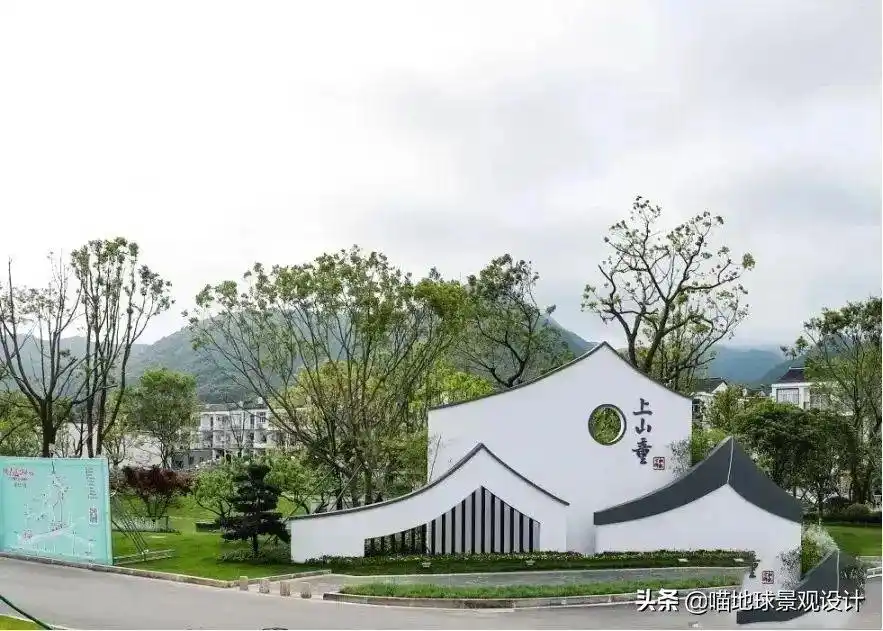 美丽乡村创意景墙围墙设计土的很有味道