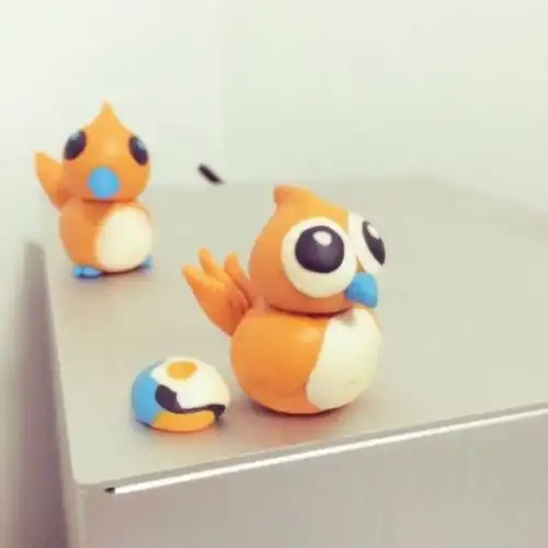 魔兽世界玩家苦练手工自捏萌鸟橡皮泥佩佩