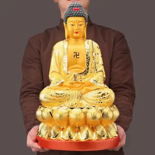 如来佛如来佛祖摆件开光光大佛像释迦牟尼阿弥陀佛家用摆件