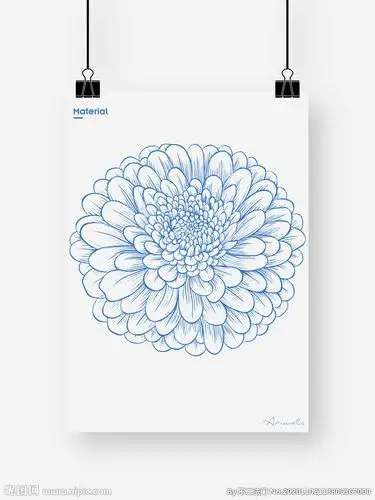 菊花设计图__其他图标_标志图标_设计图库_昵图网nipic.com