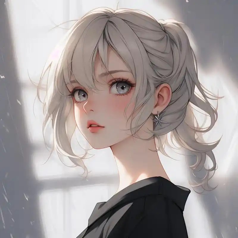 ins高级质感冷淡风女生头像96