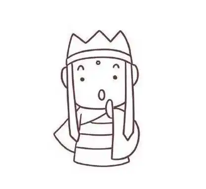 唐僧简笔画 唐僧简笔画q版