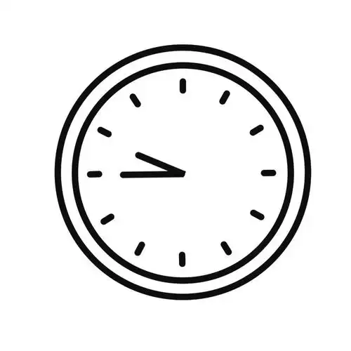 动物钟表简笔画动物钟表简笔画小熊图案