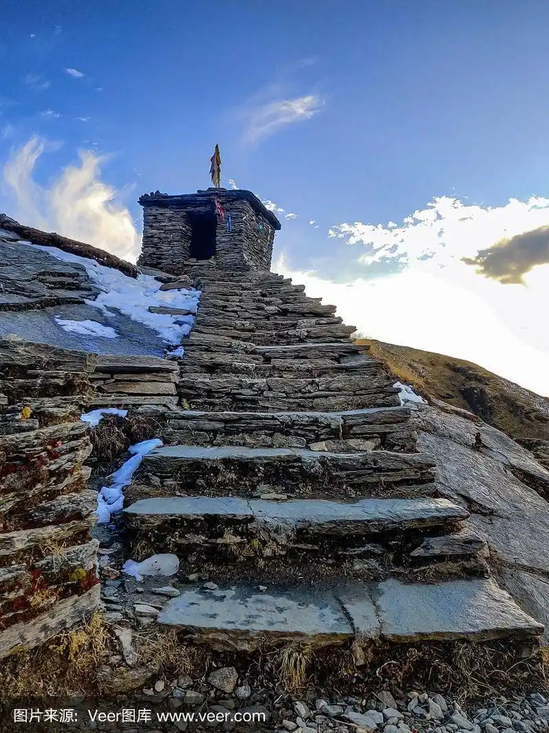 印度北阿坎德山令人惊叹的自然风光