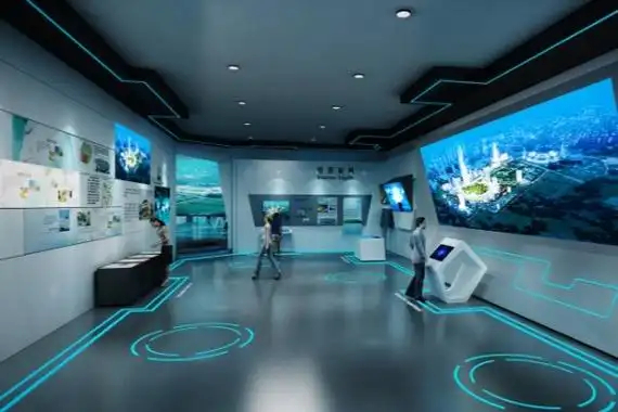 上海科技馆蜘蛛的科普展厅