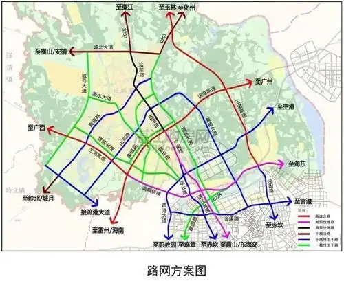 湛江大道远期规划曝光!北延节点公示将在这条村附近建设互通立交