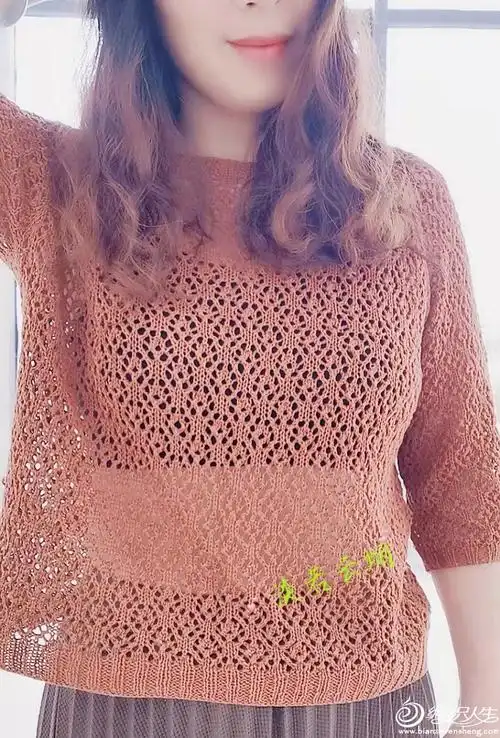 202212期周热门编织作品:棒针钩针手工编织毛衣16款