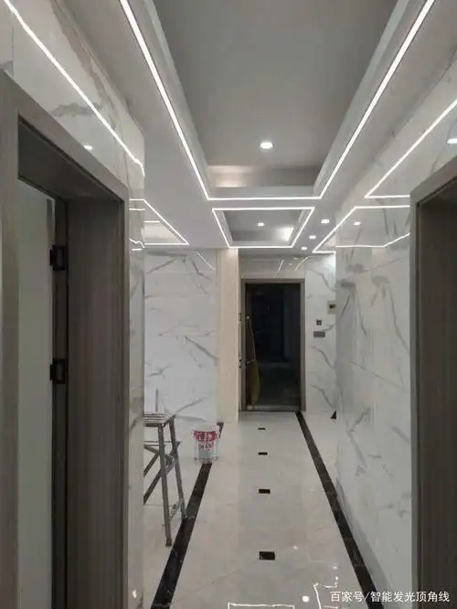 隐形线条灯在家装应用起来,是真的香!