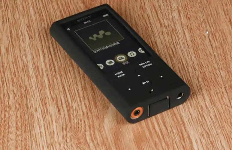 奥古者适用sony索尼nwzx100硅胶套保护套送钢化膜白色