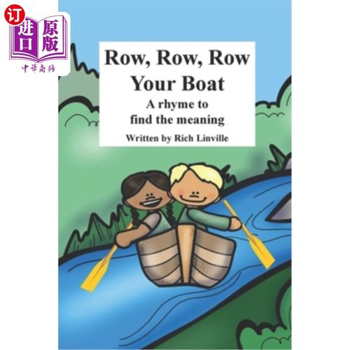 海外直订row, row, row your boat a rhyme to find the meaning 划呀