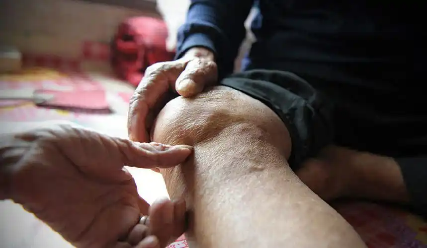 [我的抗战]王月海 腿里弹片至今未取出