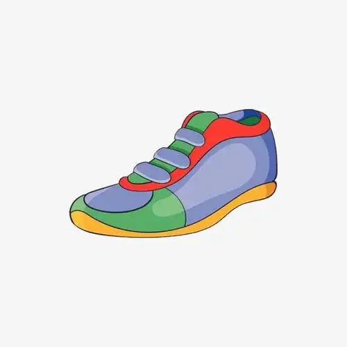 卡通彩色运动鞋