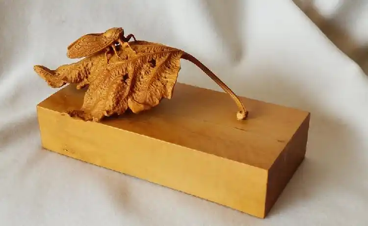 重庆特产传说459渝派黄杨木雕入木三分雕出独树一帜的意境美