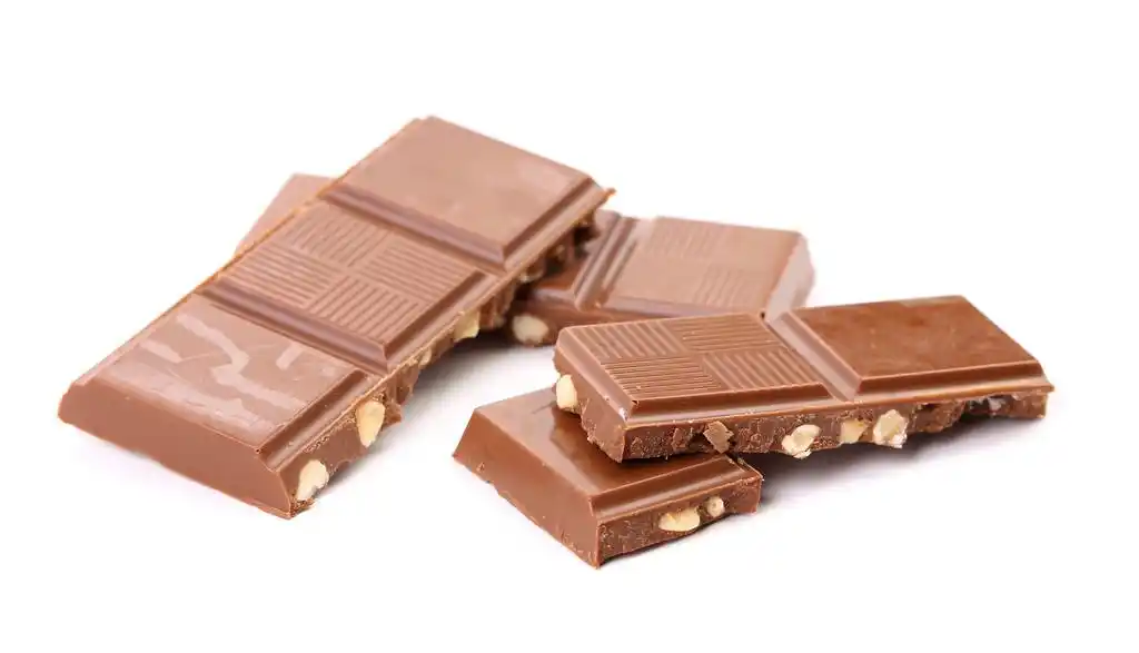 坚果牛奶巧克力的美味 morsel.