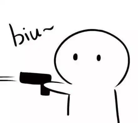 发射爱心中枪的简笔画