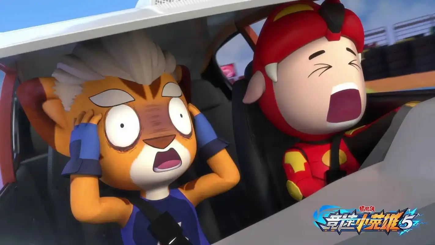 快收下 #猪猪侠之竞速小英雄5 高清剧照~猜一猜,赛车手猪 - 抖音