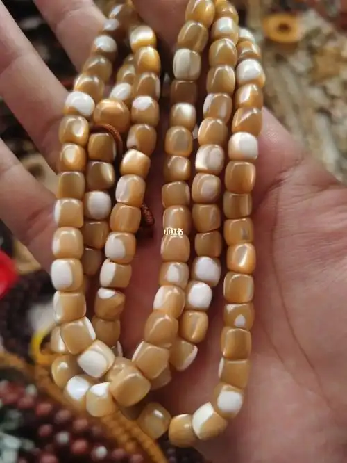 老鱼骨手串  #螺钿  #文玩配饰  #文玩  #文玩手串