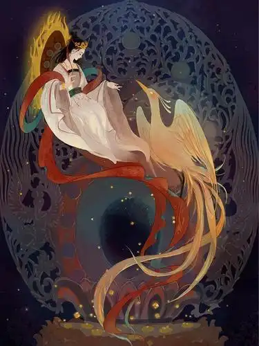 中国风插画 山鬼系列