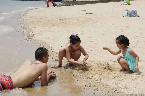 【原创】下龙湾-天堂岛沙滩戏水