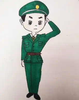 希望能满足您的需求,查找更多简笔画军人,简笔画一个八路军内容,尽在