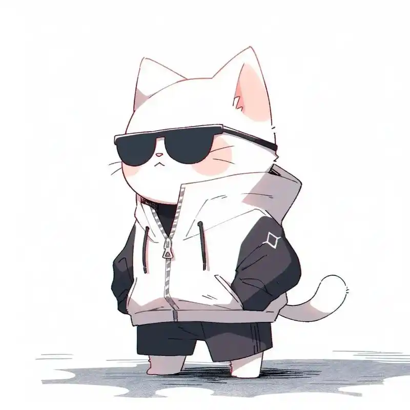 98墨镜一戴,谁都不爱.高冷猫头像#优质头像 #猫咪头像 # - 抖音