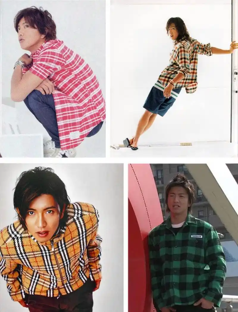 木村拓哉年轻时就是带货王如今48岁还是潮男们的时尚风向标