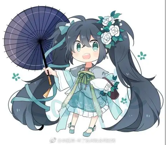 q版大眼萌妹初音未来