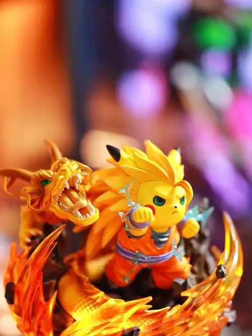 手办gk欣赏龙拳超三皮卡丘