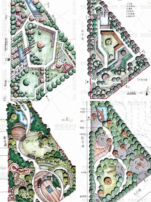 90环艺必备9211566315660156677【小场地景观设计