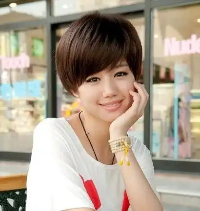 求不用烫的短发发型?