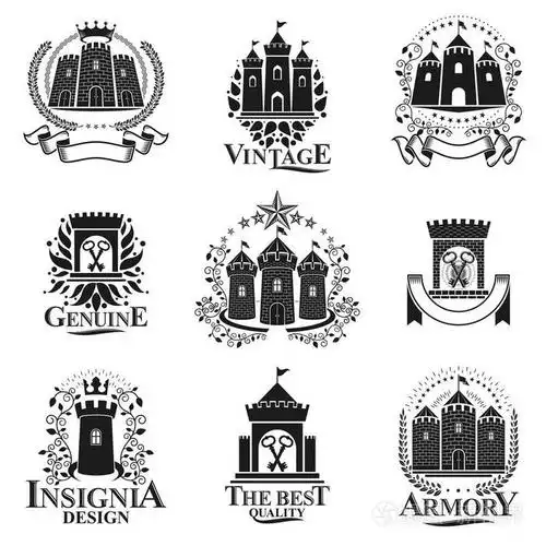 古城堡标志集