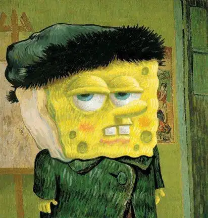 名画的恶搞从来都不少凭什么神奈川冲浪里就碰不得