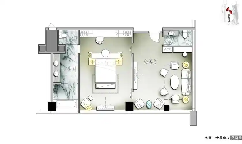 盛世金源大酒店 - 酒店设计 - 郑章劲设计作品案例