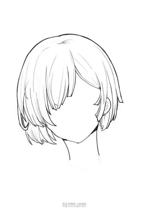 作业:从零开始学板绘之头发画法训练 - cheri - 轻微课