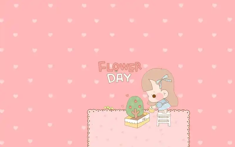 iphone壁纸 萌物 可爱 背景 高清桌面 宽屏 韩系 女孩