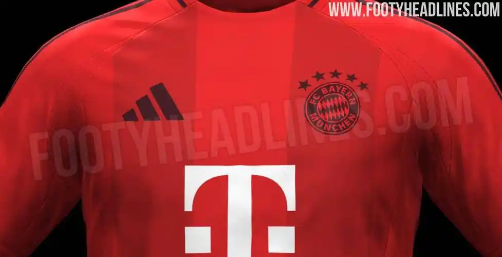 重回全红配色拜仁新赛季球衣谍照曝光最快今年5月底正式亮相