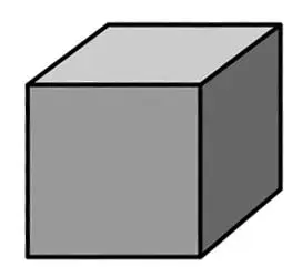 用六个完全相同的正方形围成的立体图形叫正方体.