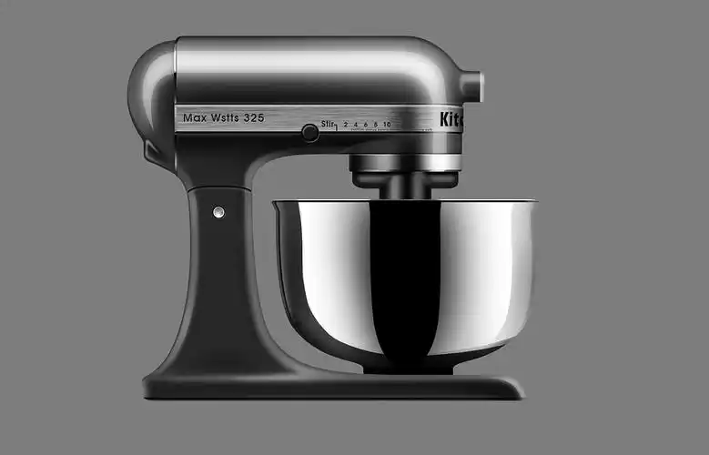 教程10:工业设计photoshop二维手绘渲染10 搅拌器