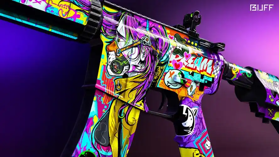 csgo皮肤鉴赏m4a4活色生香