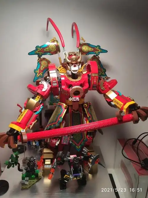 齐天大圣黄金机甲,so帅,也被乐高的精细震撼到了